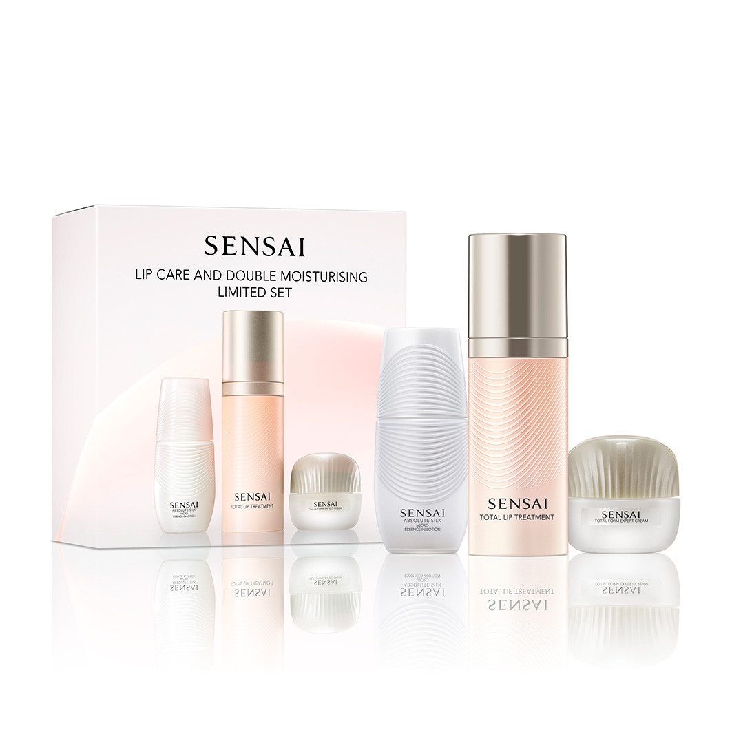 SENSAI LIP CARE AND DOUBLE MOISTURISING SET LIMITED EDITION