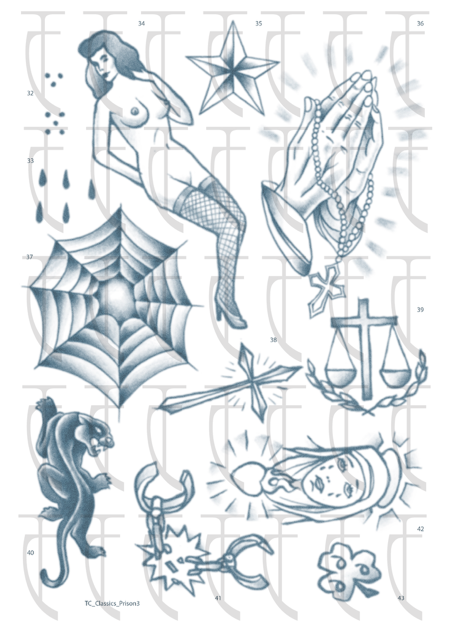 Twilight Creations - Classic Ink Tattoo - PRISON ONE