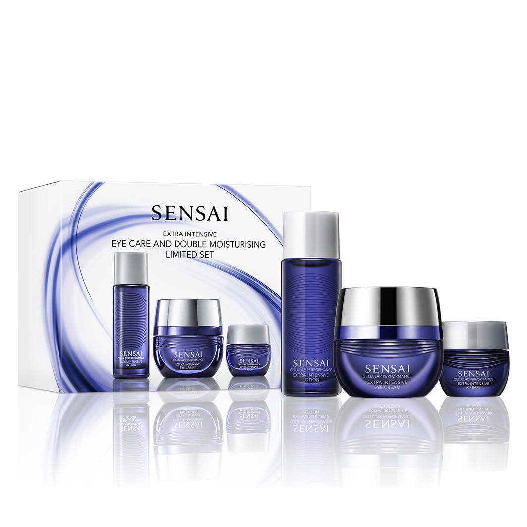 SENSAI EXTRA INTENSIVE EYE CARE AND DOUBLE MOISTURISING SET LIMITED EDITION