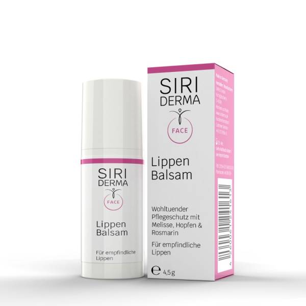 Siriderma Lippenbalsam - ohne Duftstoffe - 4,5g