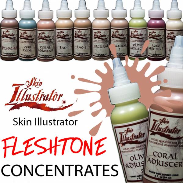 Skin Illustrator FLESHTONE CONCENTRATES 2oz