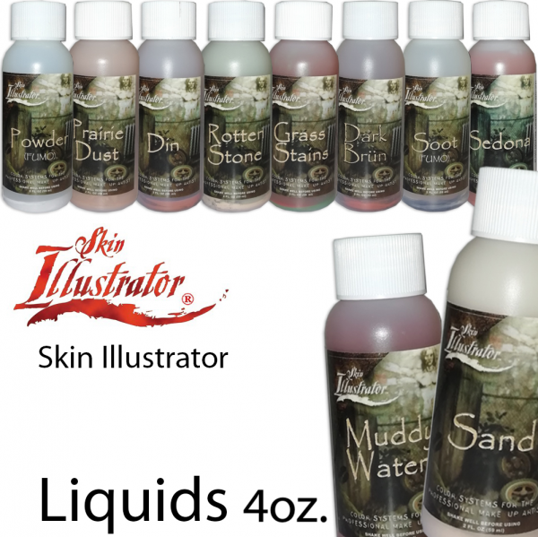 Skin Illustrator Liquids 4oz / 118ml