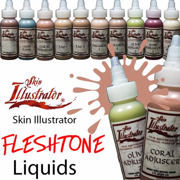 Skin Illustrator Fleshtone Liquids 2oz